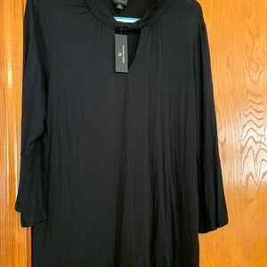 Elegant Black Women's Top Worthington